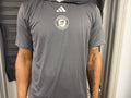 Gray Dri-FIT short sleeve hoodie