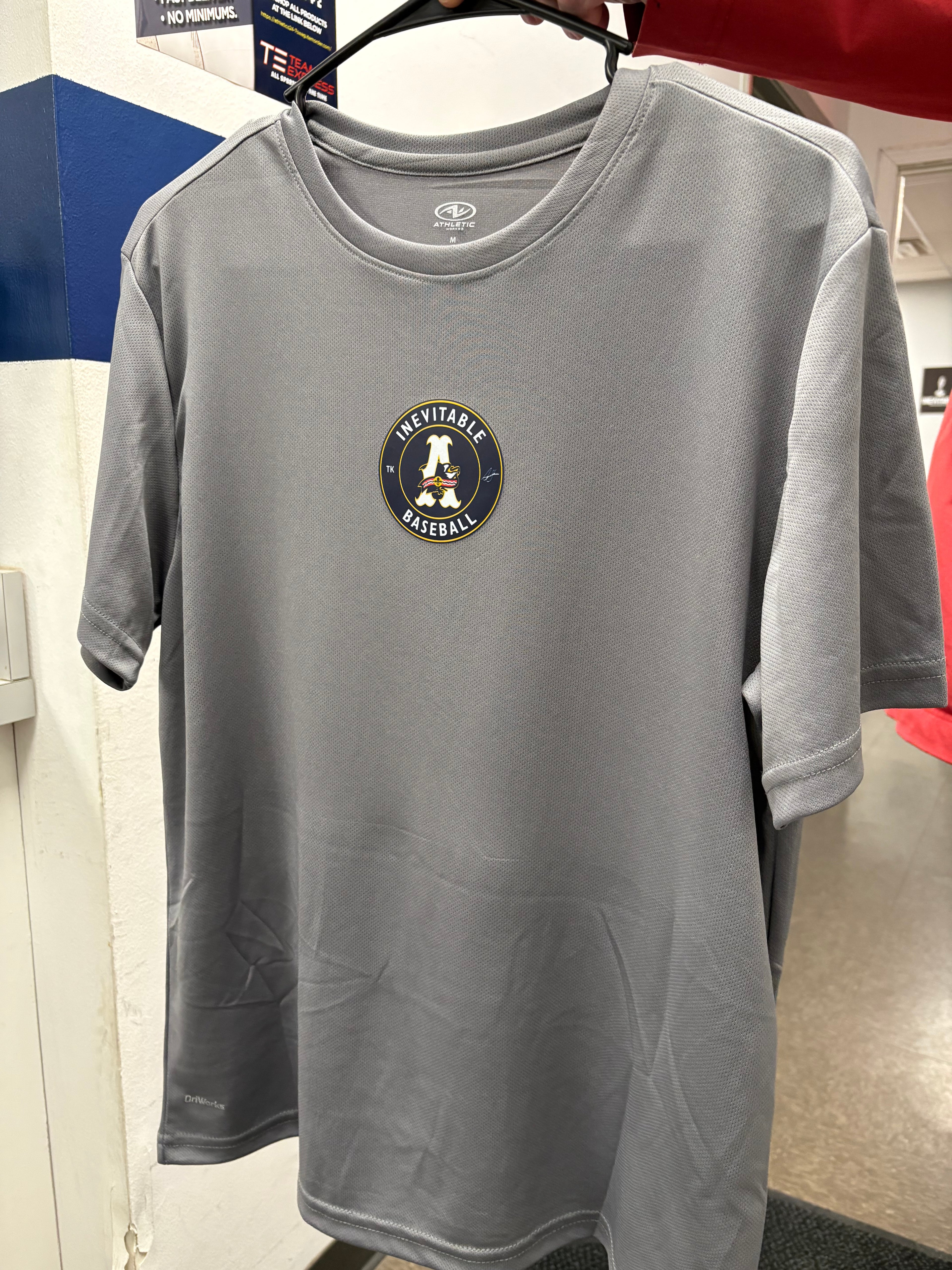 Inevitable A's tee shirt